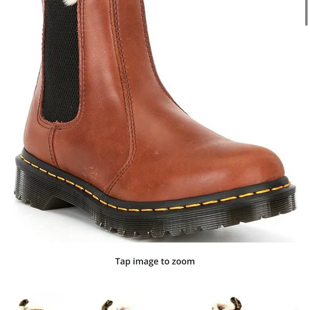 Dr. Martens 2976 Leonore Faux Fur Booties